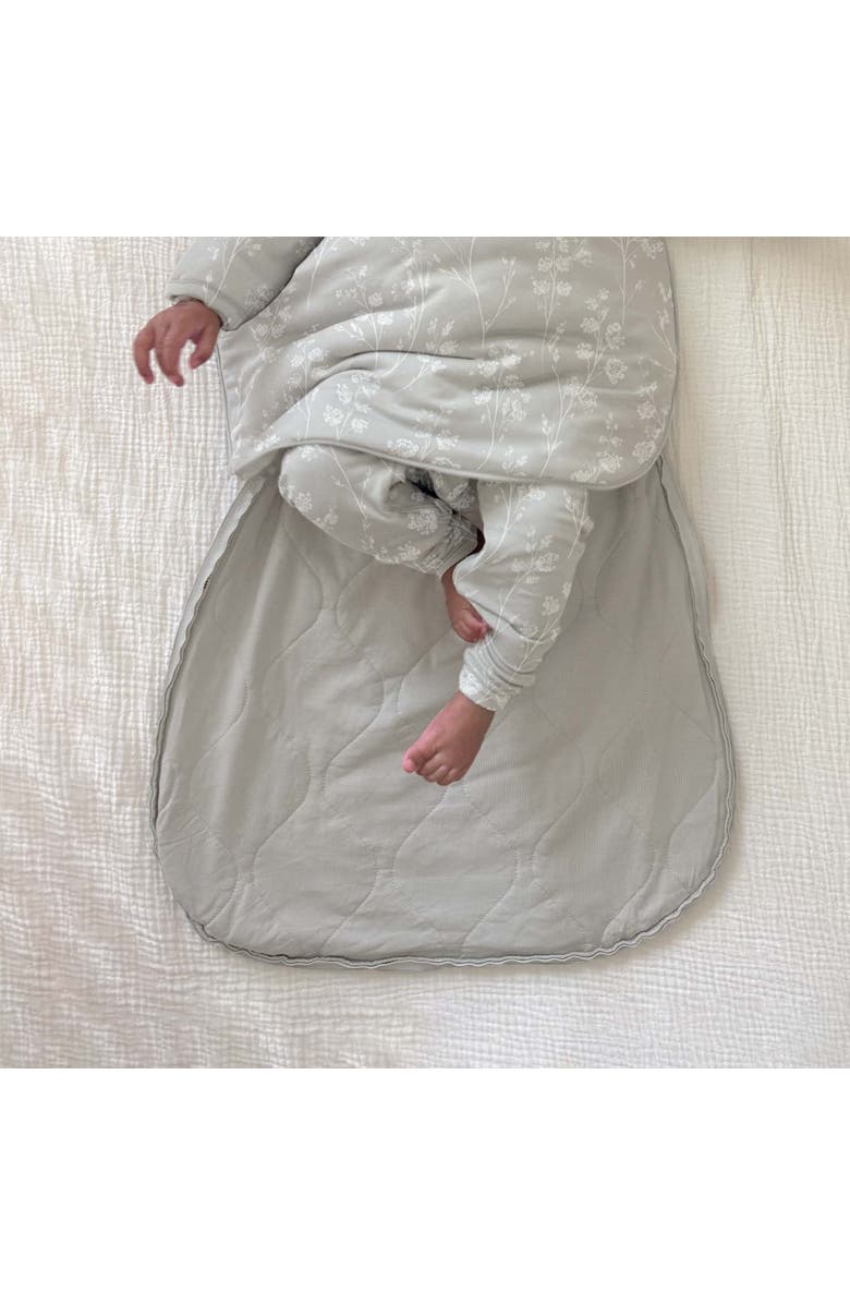 gunamuna Long Sleeve Transitional Swaddle Sleep Bag, 1.0 TOG - Baby, Alternate, color, Magnolia