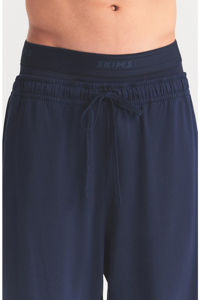 Straight Leg Stretch Lounge Pants, Alternate, color, NAVY