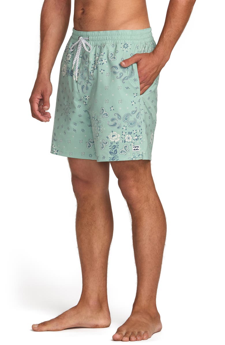 Billabong Good Times Swim Trunks, Alternate, color, Mist Green