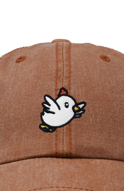 DALIX DALIX CHICKEN EMBROIDERED COTTON CAP