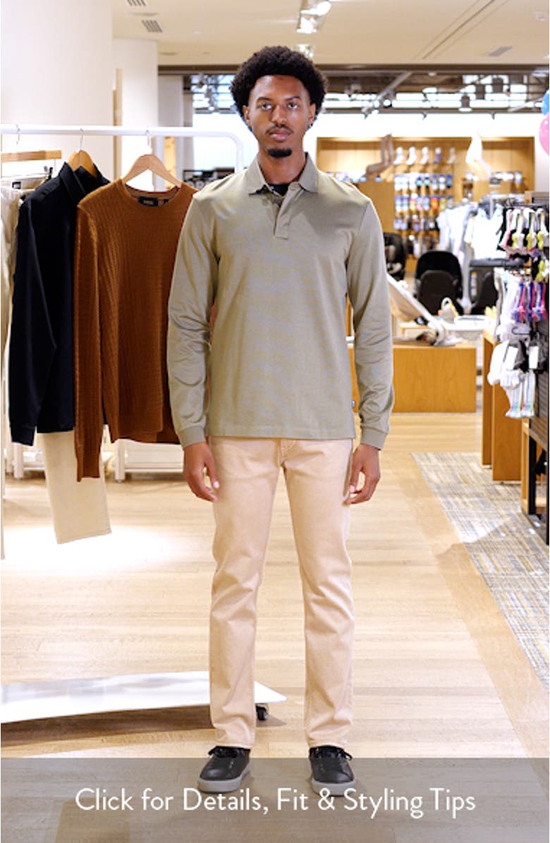 Pado Long Sleeve Cotton Polo, sales video thumbnail
