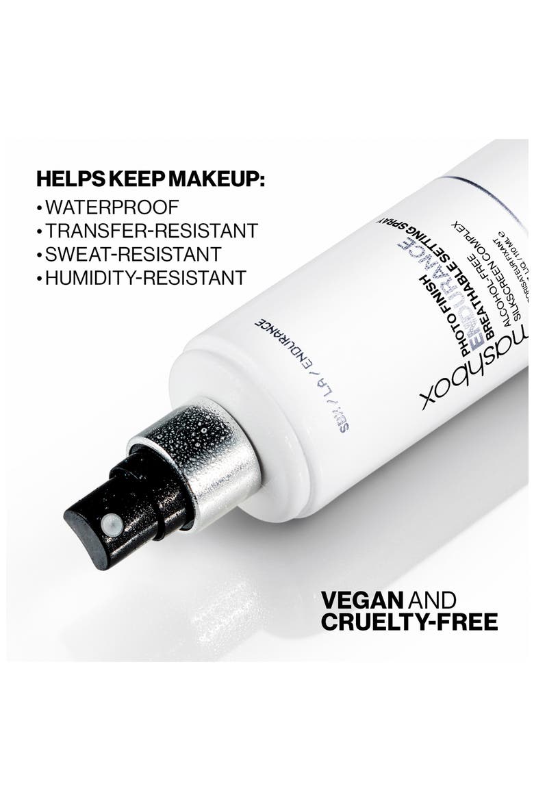 Photo Finish Endurance Breathable Setting Spray, Alternate, color, NO COLOR