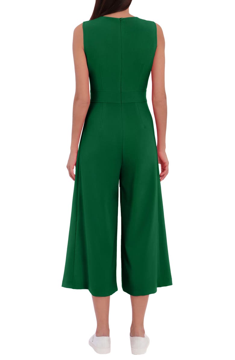 London Times Sleeveless Scuba Crepe Jumpsuit, Alternate, color, 