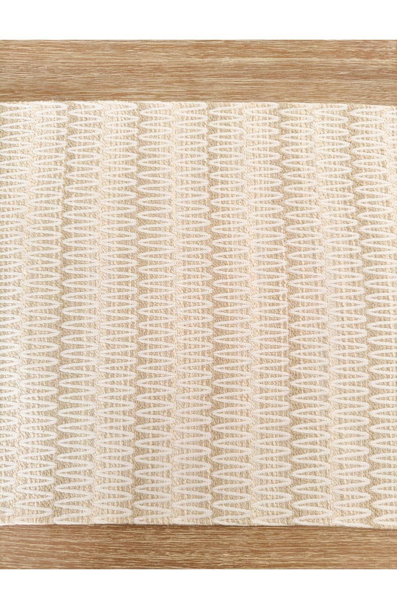 Anaya Summer Twist Indoor Outdoor Table Runner, Alternate, color, Beige