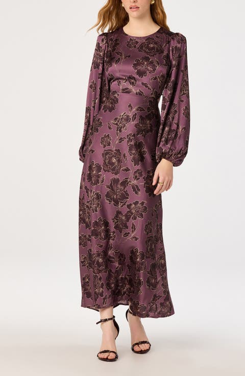 Quinn Bishop Sleeve Maxi Dress