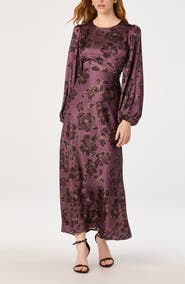 ASTR the Label Quinn Bishop Sleeve Maxi Dress