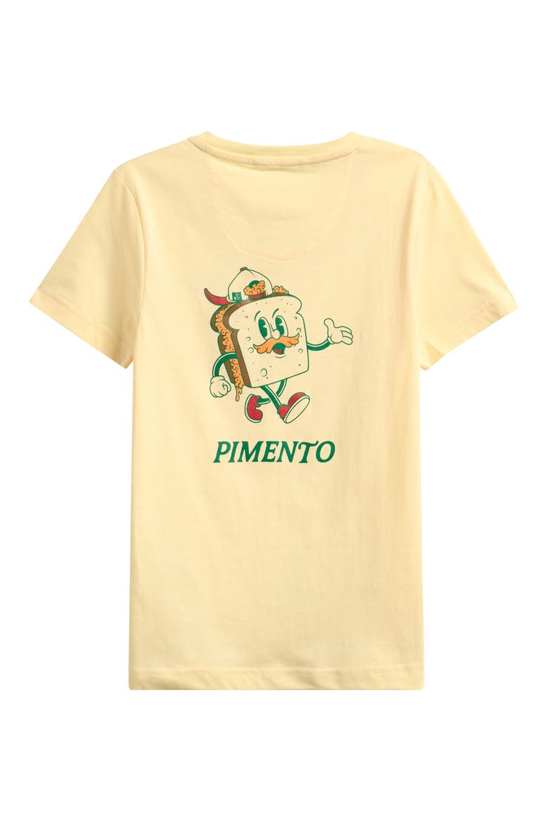 Kids' Pimento Cheese Graphic T-Shirt, Alternate, color, YELLOW