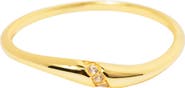 Little Sky Stone Liana Wave Ring