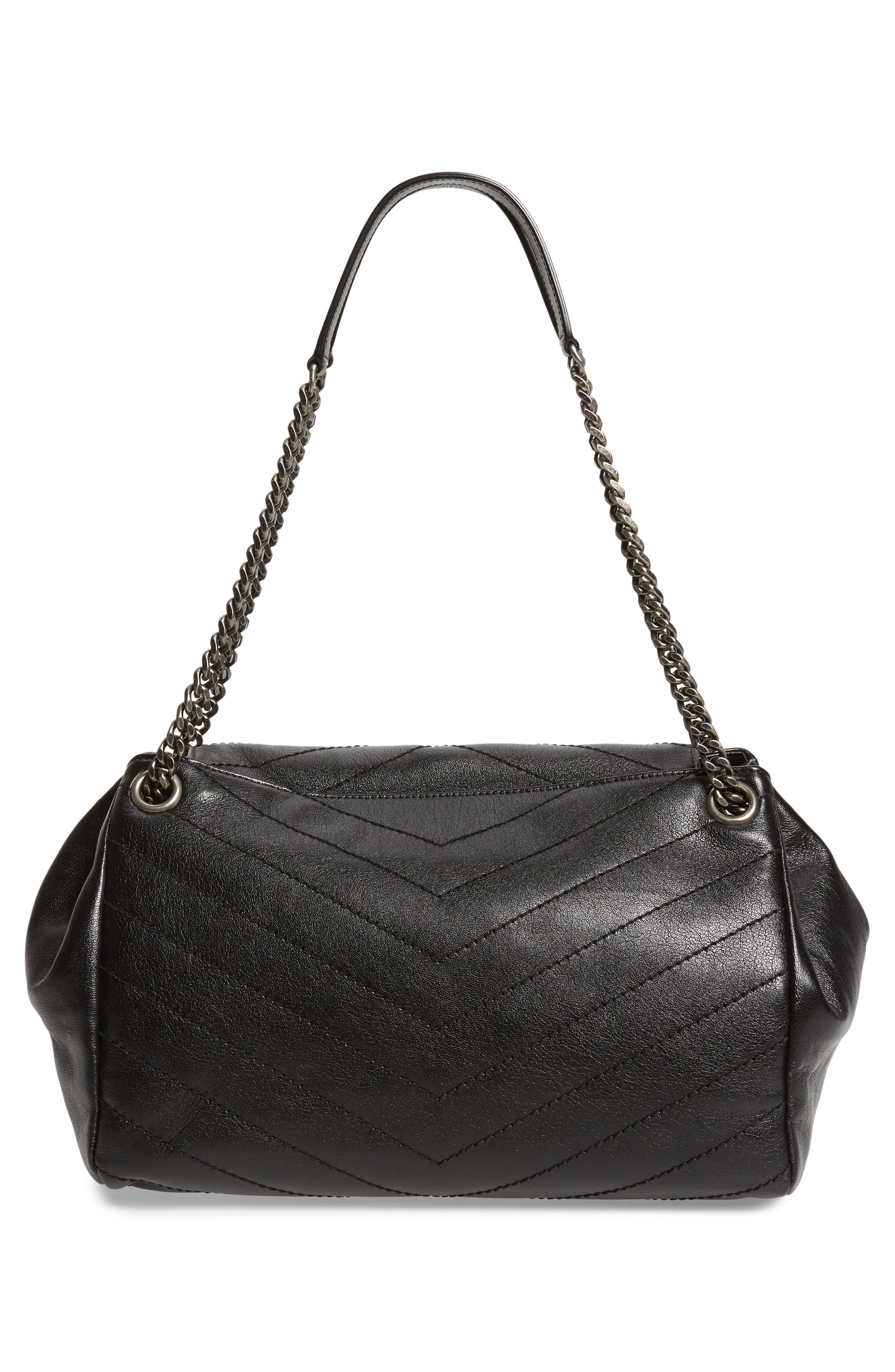 Saint Laurent Medium Nolita Leather Shoulder Bag, Alternate, color, 