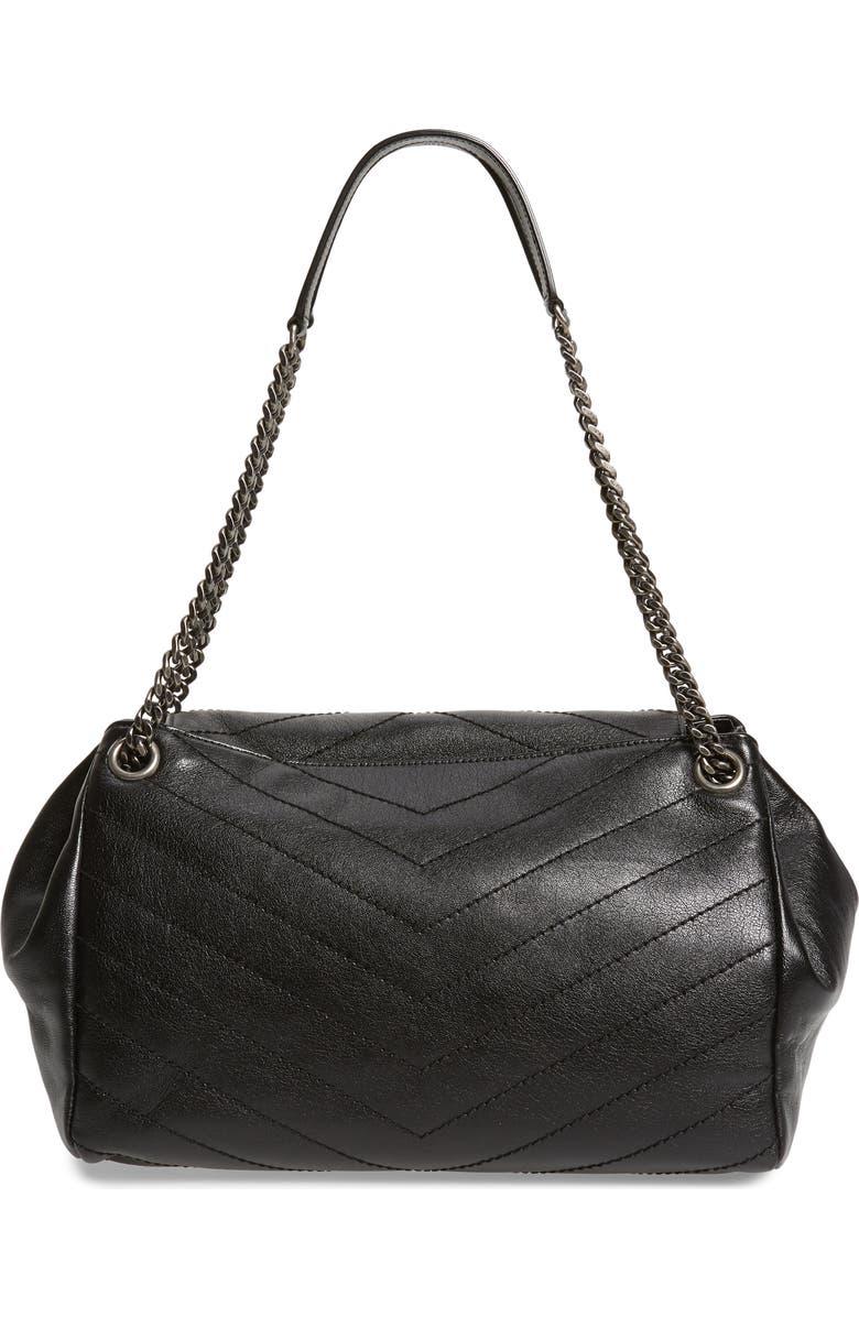 Saint Laurent Medium Nolita Leather Shoulder Bag, Alternate, color,