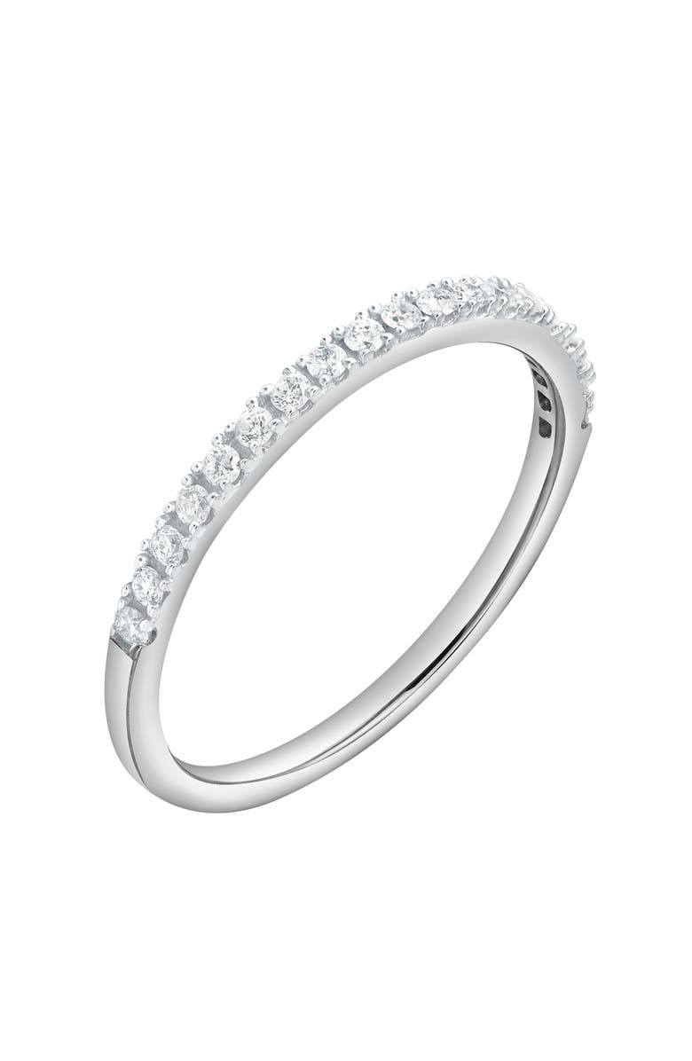 LuvMyJewelry Seravine 14K Diamond Band - 0.20 ct, Alternate, color, 14K White Gold