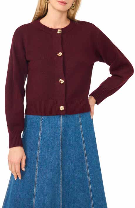 Gold Button Cardigan
