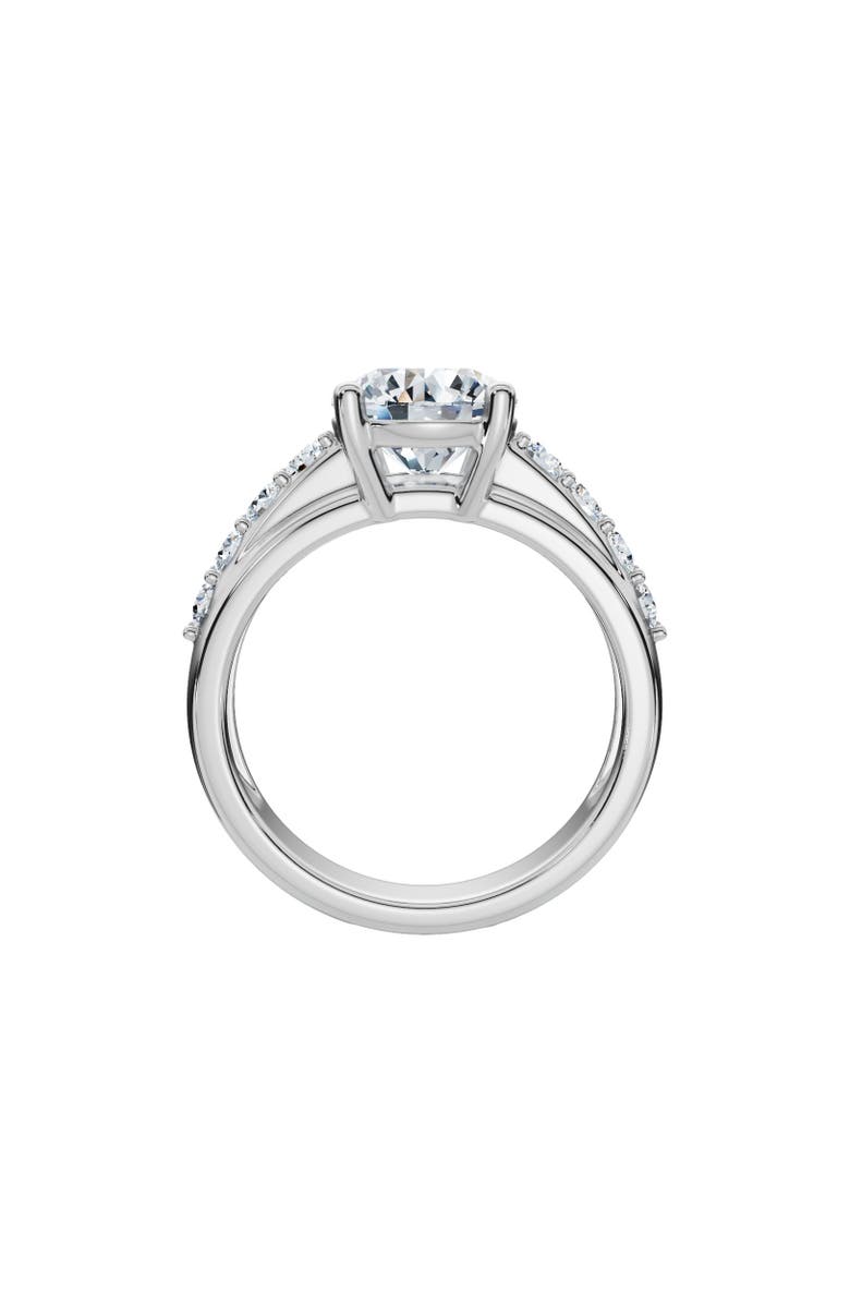 Bliss Diamond Certified 2 1/2Ct Diamond Engagement Wedding Ring Set 14k Gold Lab Grown, Alternate, color, 14K White Gold