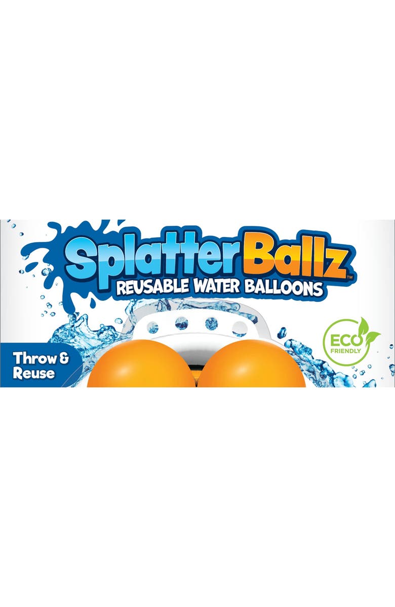SplatterBallz Reusable Water Balloon Battle Kit, Alternate, color, Multicolored