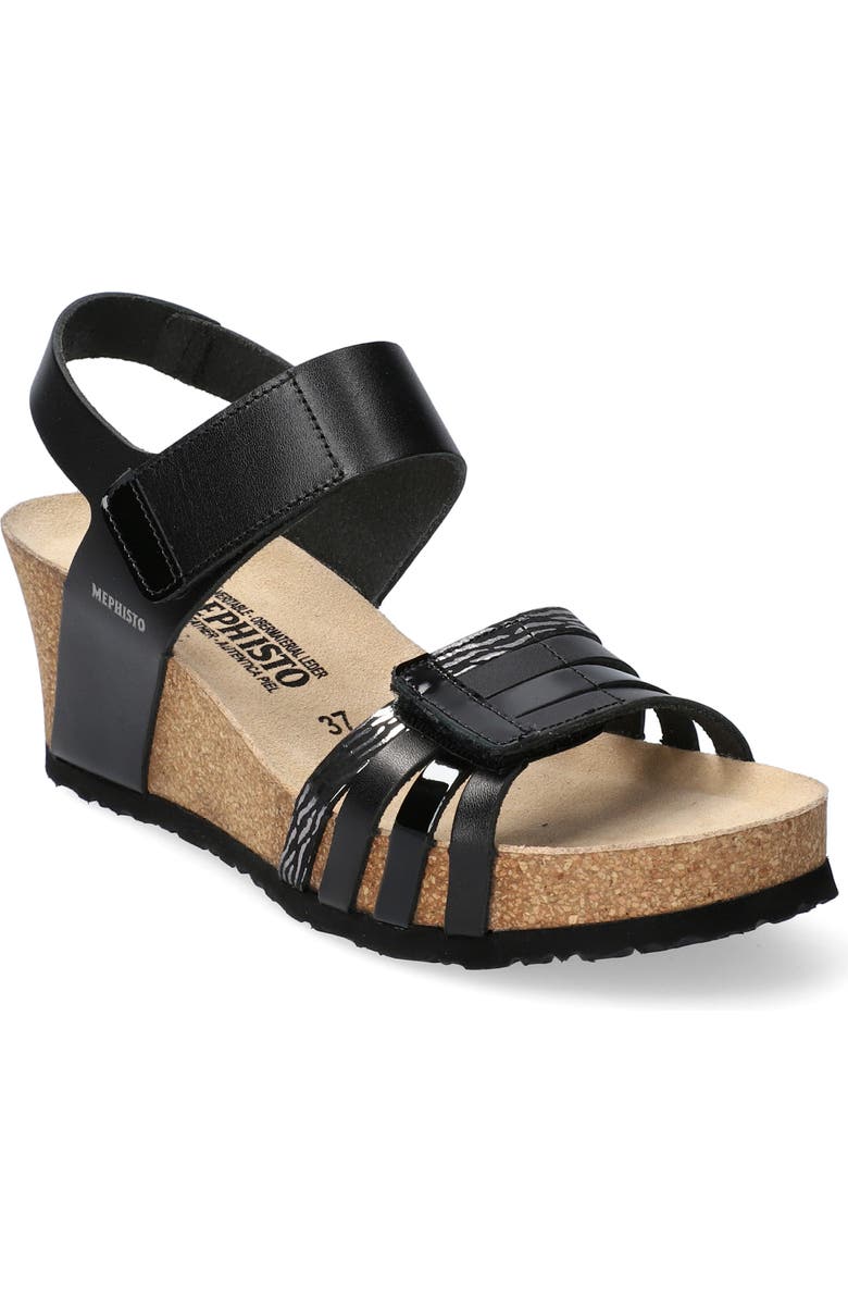 Mephisto Lucia Wedge Sandal, Main, color,