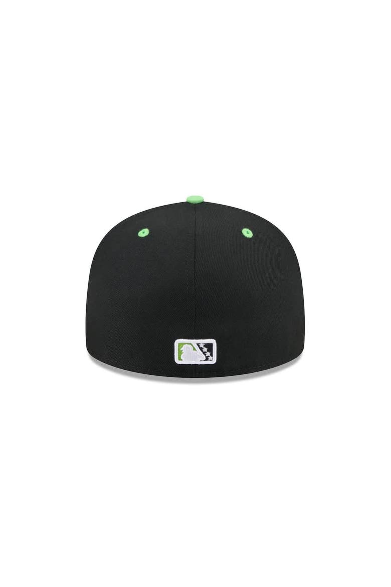 Men's New Era  Black Nashville Sounds Theme Nights 59FIFTY Fitted Hat, Alternate, color, Black