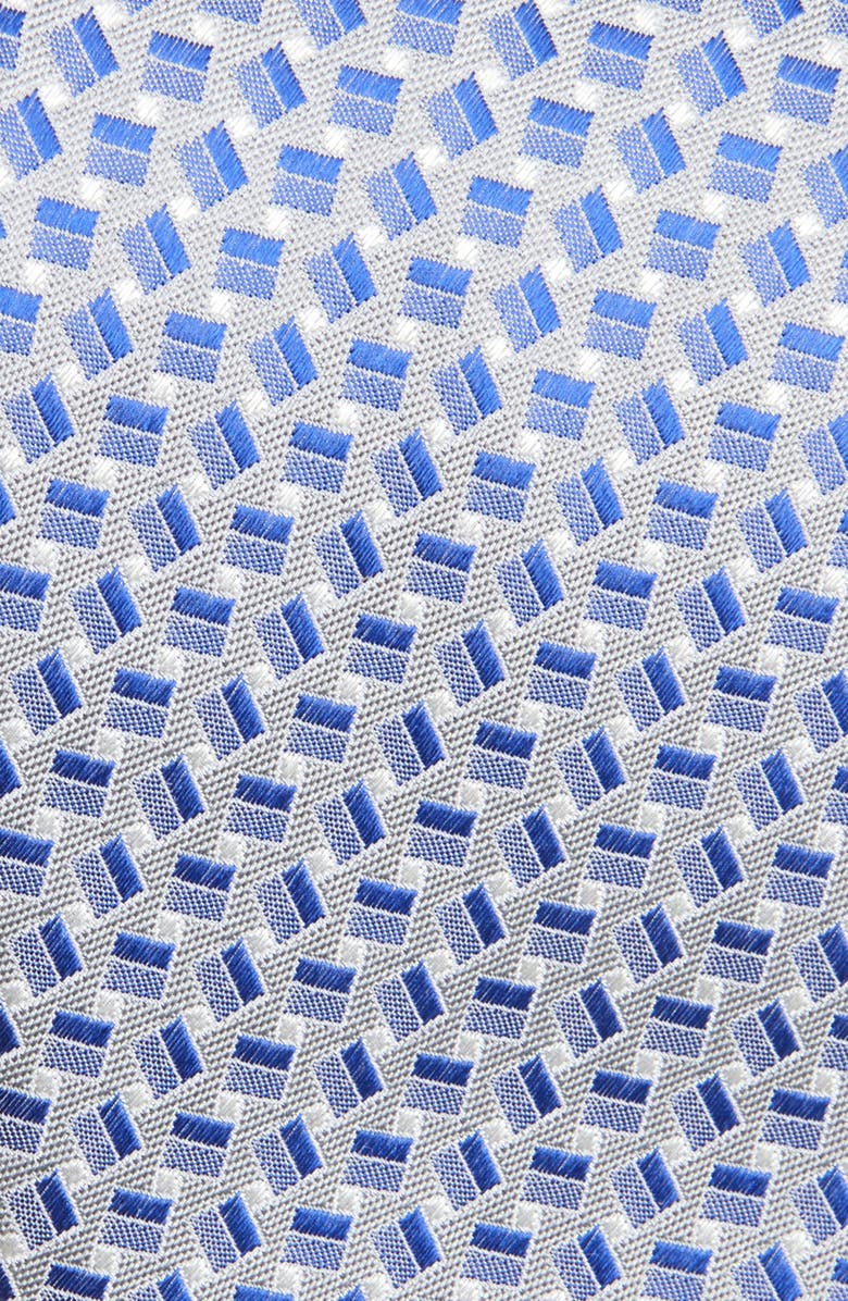 Canali Geometric Silk Tie, Alternate, color,