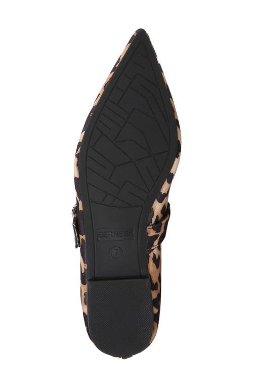 BERNESS BERNESS FRIEDRICH GROMMET POINTED TOE MARY JANE FLAT 