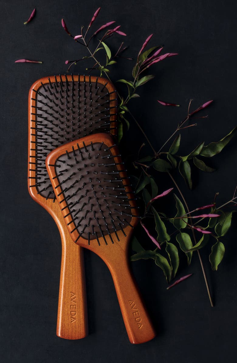 Aveda Wooden Mini Paddle Brush, Alternate, color,