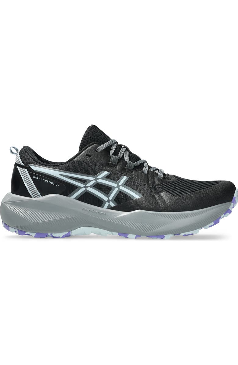 ASICS<sup>®</sup> GEL-VENTURE 11 Trail Running Shoe, Alternate, color, Black/ Cool Grey