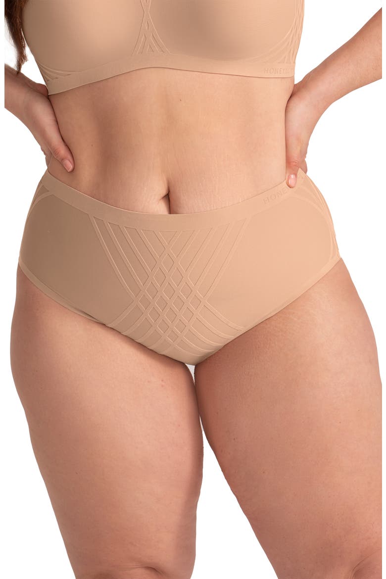 Silhouette Shaping Briefs, Alternate, color, SAND