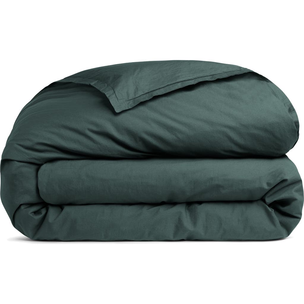 Parachute Organic Cotton Duvet Cover In Green