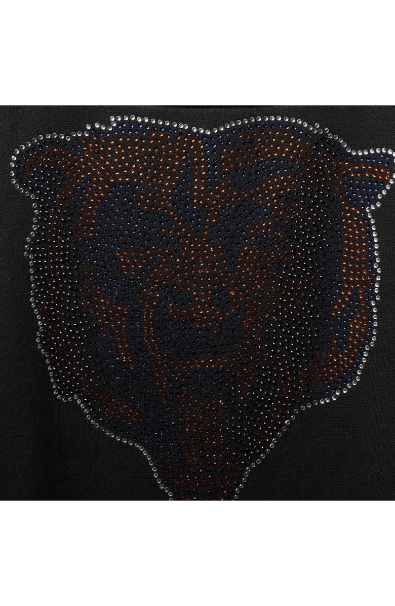 CUCE Women's Cuce Black Chicago Bears Winners Square Neck Pullover Sweatshirt, Alternate, color,