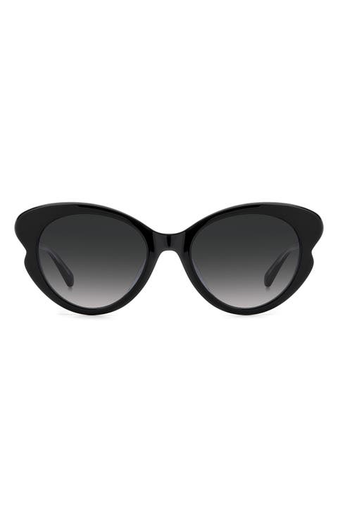53mm elina/g/s round sunglasses