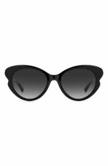 Kate Spade 53mm elina/g/s round sunglasses
