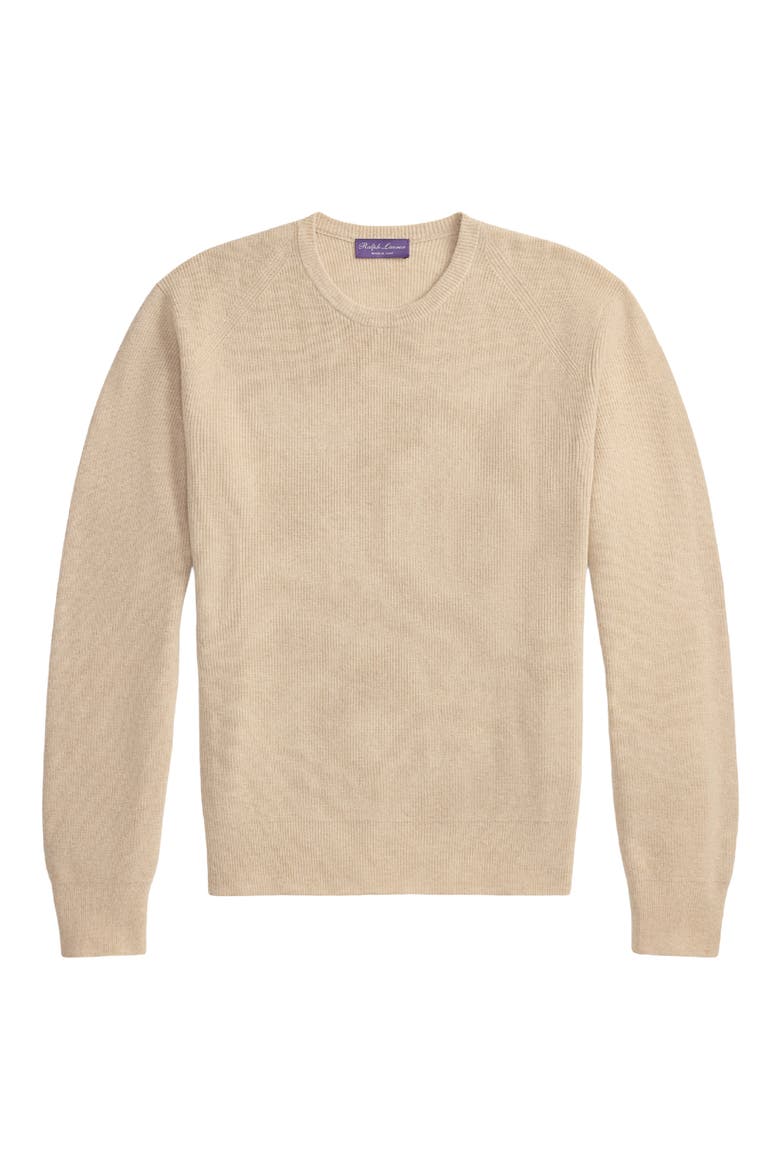 Fine Gauge Cashmere Sweater, Alternate, color, CHAMPAGNE