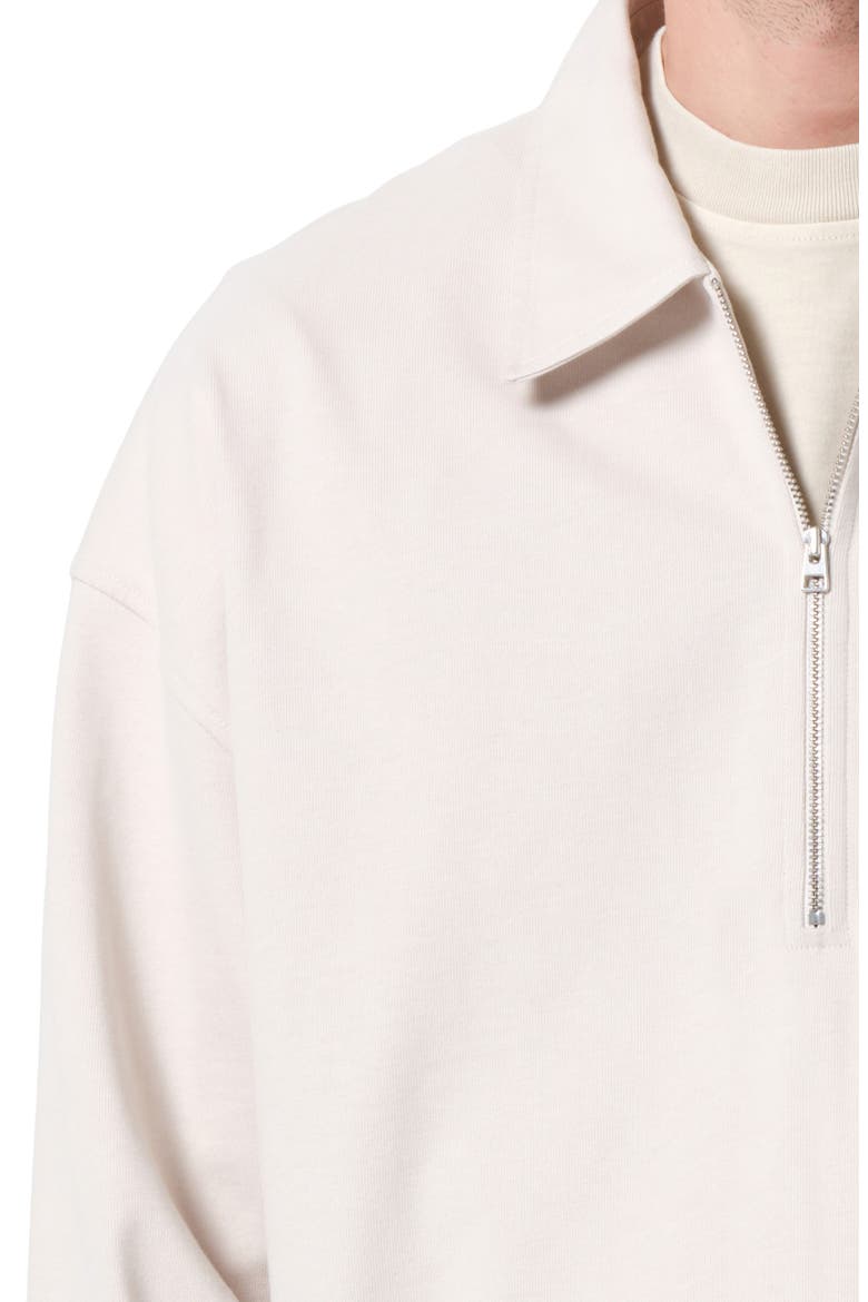 Darius Half Zip Polo, Alternate, color, SAND LIGHT BEIGE