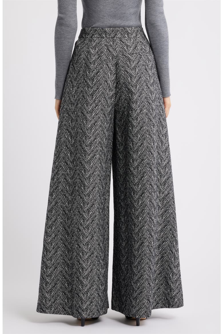 Tetosa Pants, Alternate, color, MONOCHROME HERRINGBONE