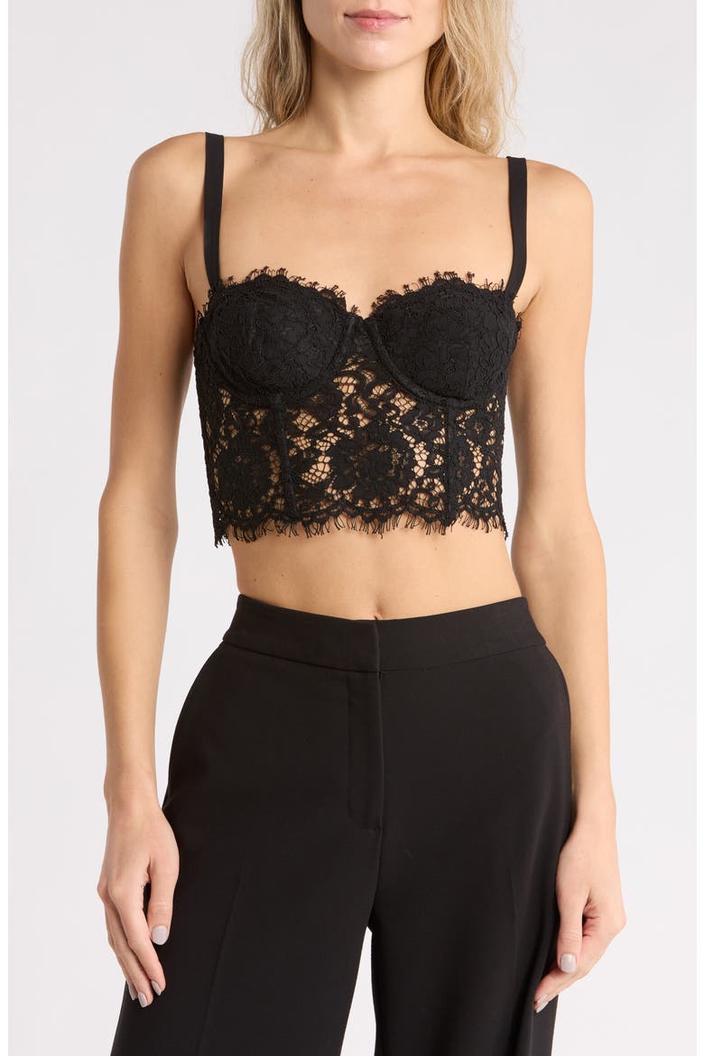Raquel Lace Bustier, Main, color, BLACK