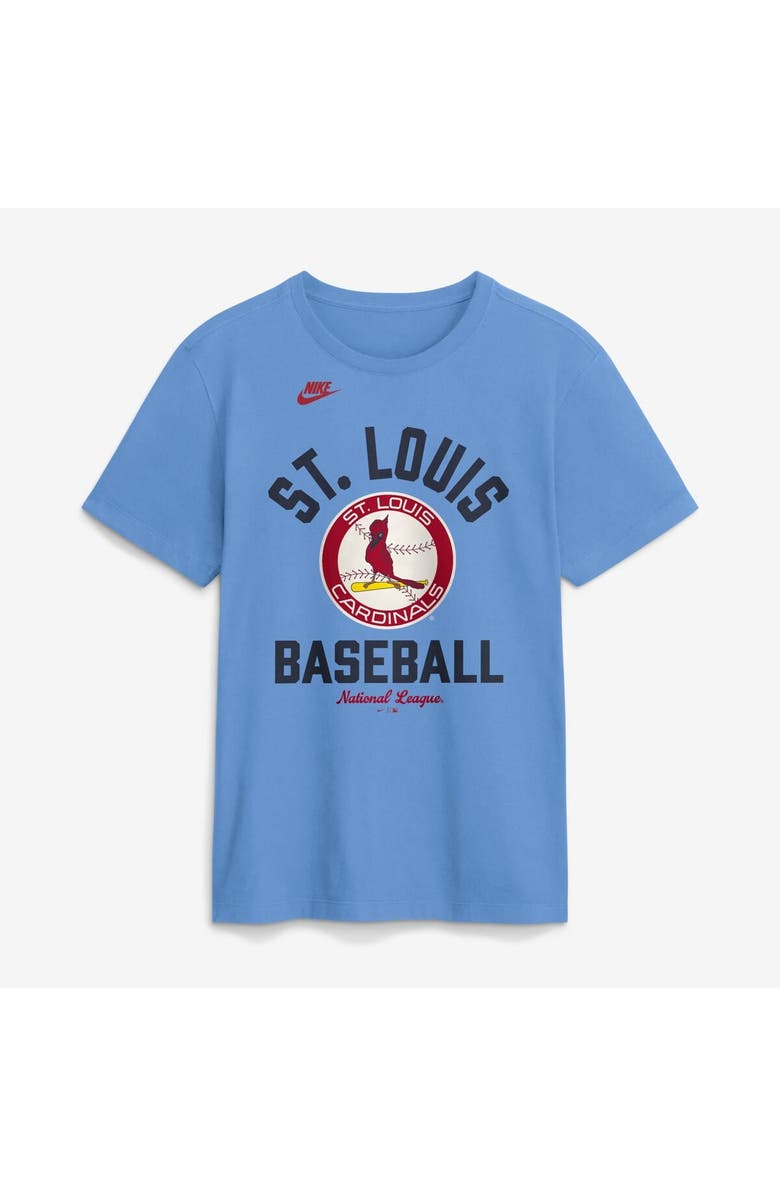 Nike Men's Nike Light Blue St. Louis Cardinals Cooperstown Collection T-Shirt, Alternate, color, Light Blue