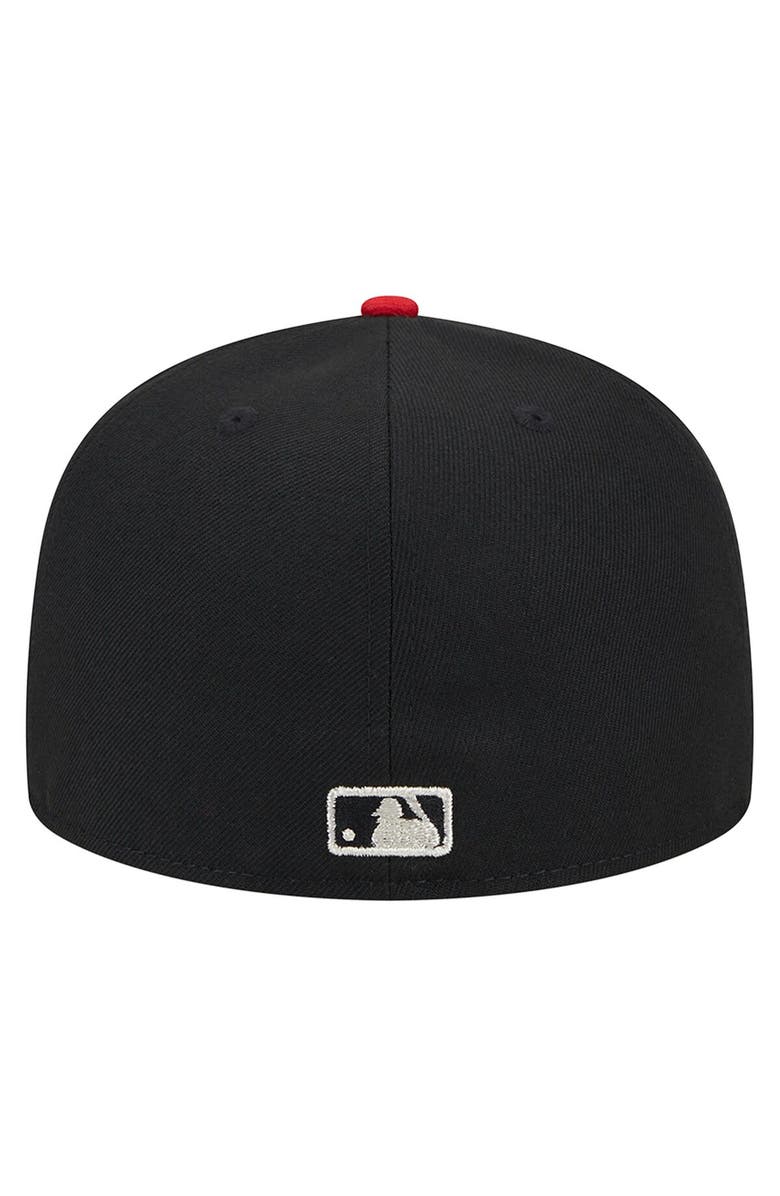 New Era Men's New Era Black Boston Red Sox Metallic Camo 59FIFTY Fitted Hat, Alternate, color, Black