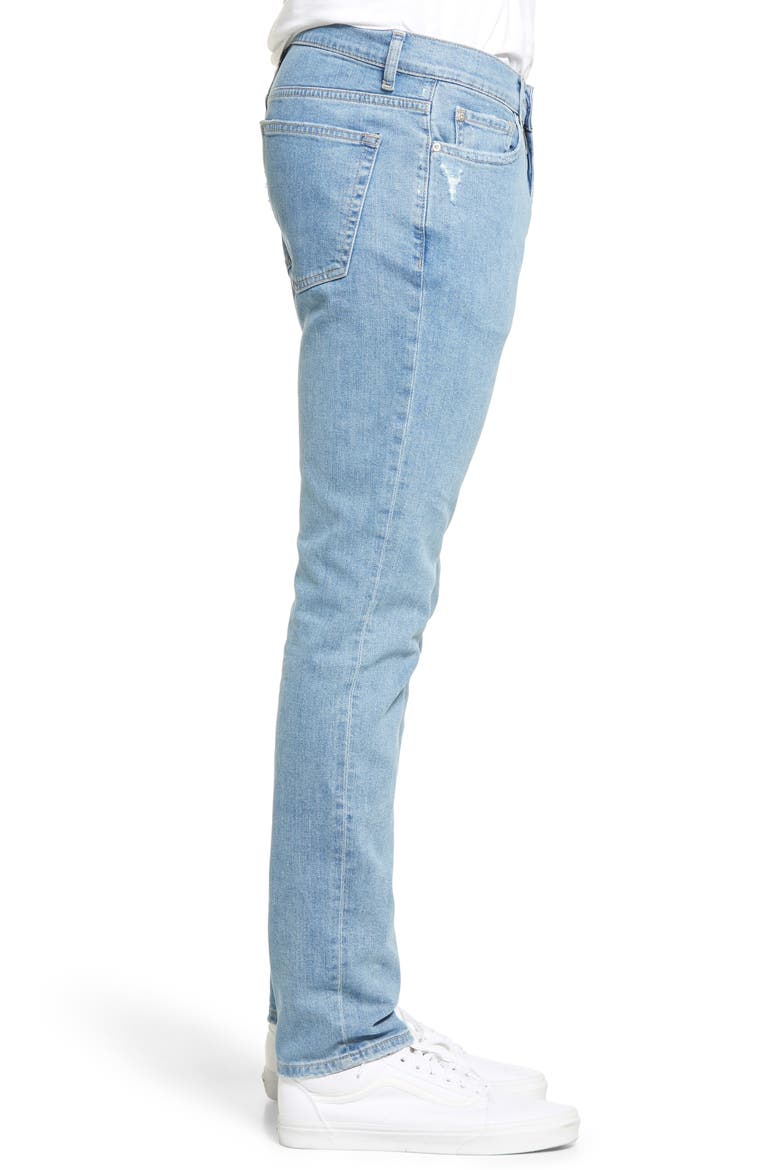 HND Slim Fit Skinny Jeans, Alternate, color, DAY BREAK