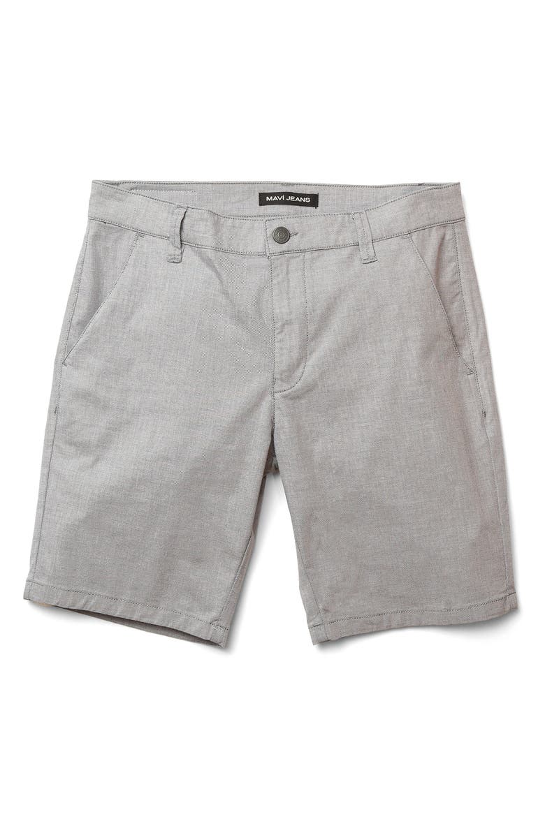 Mavi Jeans Noah Stretch Flat Front Shorts, Alternate, color, 