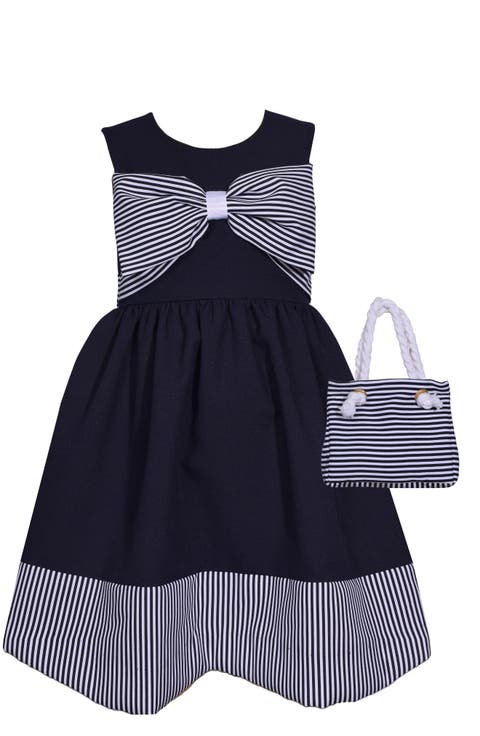 Kids' Bow Bodice Dress & Bag (Toddler)