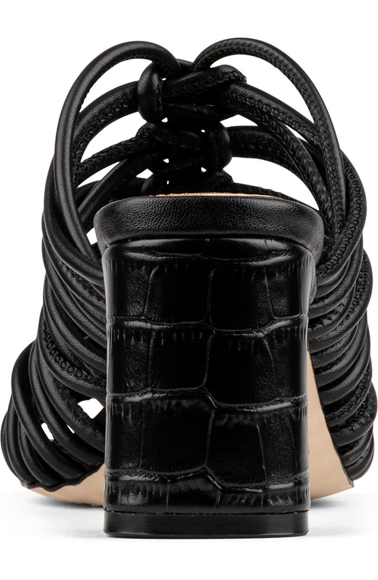 Donald Pliner Vyta Strappy Block Heel Sandal, Alternate, color, Black