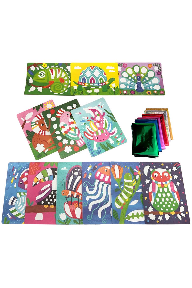 Foiltastic Foil Art & Coloring Set, Alternate, color, Multicolored
