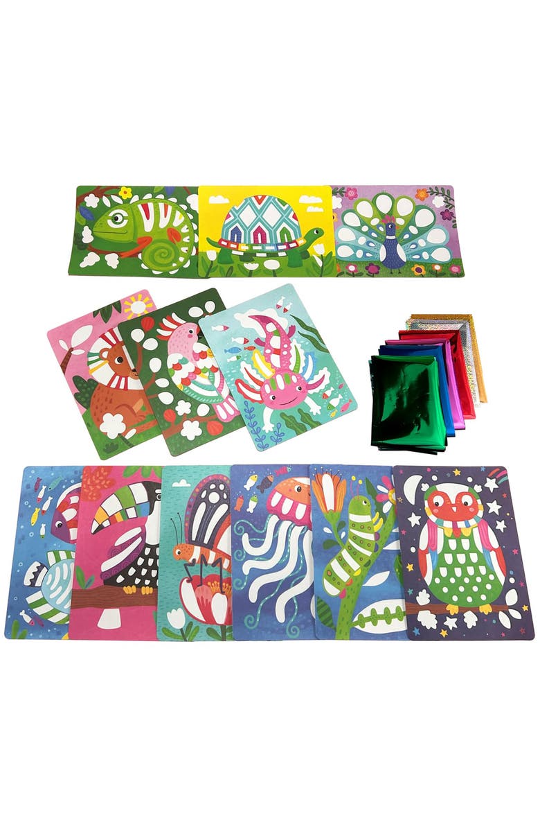 OOLY Foiltastic Foil Art & Coloring Set, Alternate, color, Multicolored