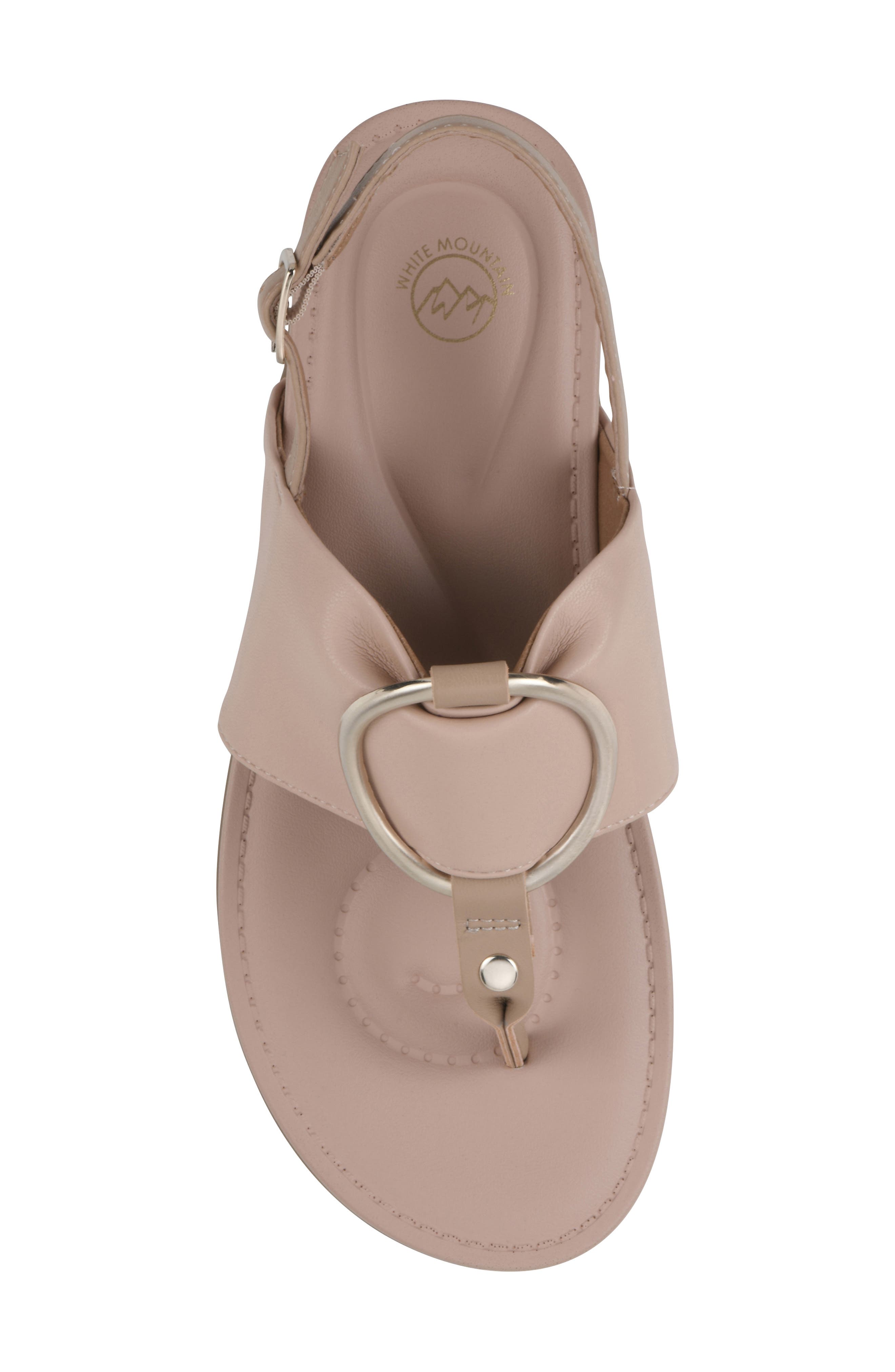 Alicorn Slingback Sandal, Alternate, color, BLUSH/ NATURAL/ SMOOTH