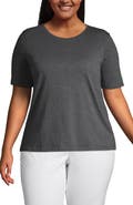 Lands' End Relaxed Supima Cotton T-Shirt