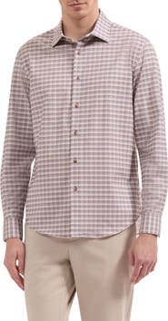 Bugatchi James Plaid Ooohcotton® Shirt