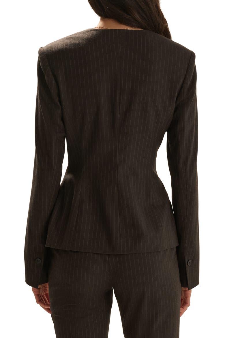 The Crosby Pinstriped Blazer, Alternate, color, ESPRESSO PINSTRIPE