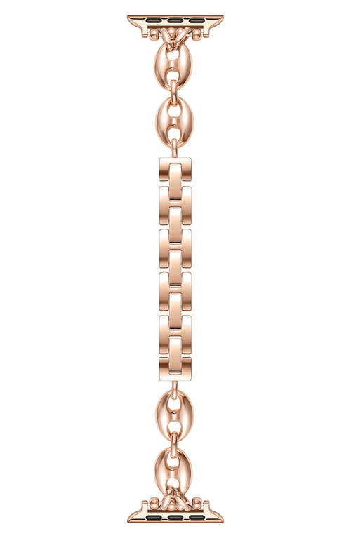 The Posh Tech Poppy Apple Watch® Bracelet Watchband In Gold