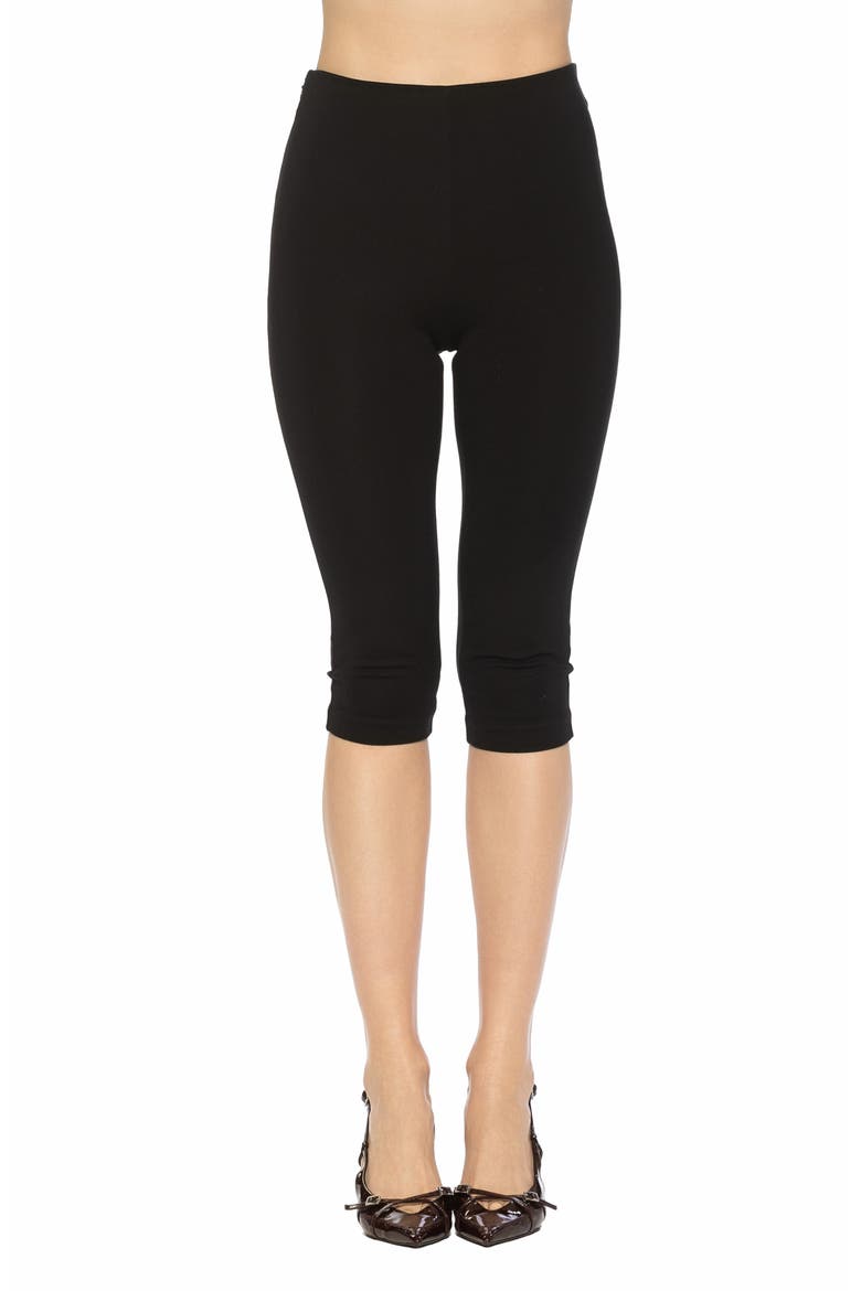 Capri Pants, Main, color, BLACK