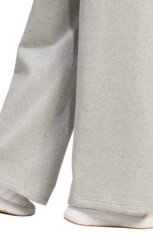 Adidas Originals Adidas All Szn Holiday Glitter Fleece Loose Pants In Animal Print