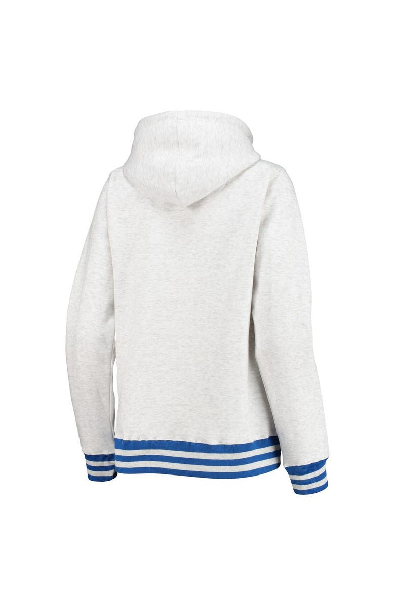 PRESSBOX Women's Pressbox Ash Florida Gators Santa Cruz Chenille Pullover Hoodie, Alternate, color,