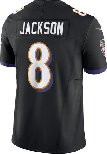 Nike Men's Nike Lamar Jackson Black Baltimore Ravens Vapor